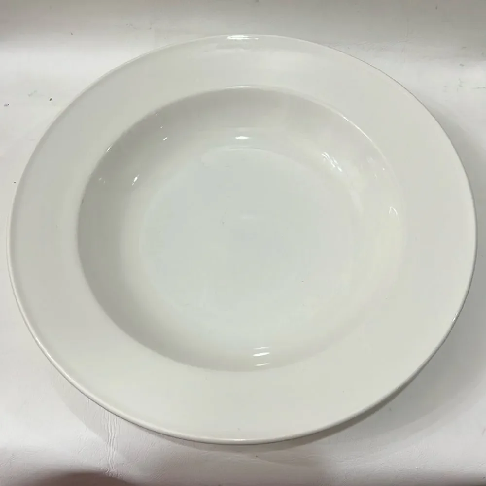 Mikasa Color Spectrum Serving Pasta Salad Bowl CA900 Alpine White 11 In Round